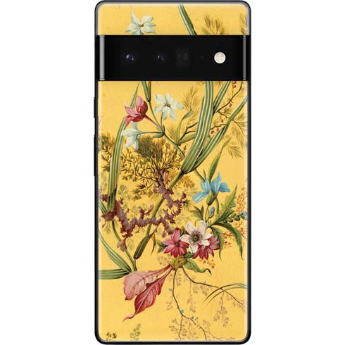 William Kilburn Yellow Marble End Google Pixel 6 Pro Skin